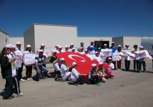 Erzurum'da Olimpik coşku